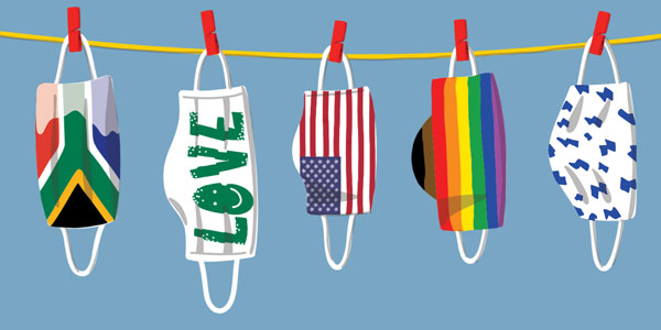Covid-19 masks and countries | Curiosity 11: #Viral © https://www.wits.ac.za/curiosity/ | © Lauren Mulligan Covid-19 masks and countries | Curiosity 11: #Viral © https://www.wits.ac.za/curiosity/ | © Lauren Mulligan