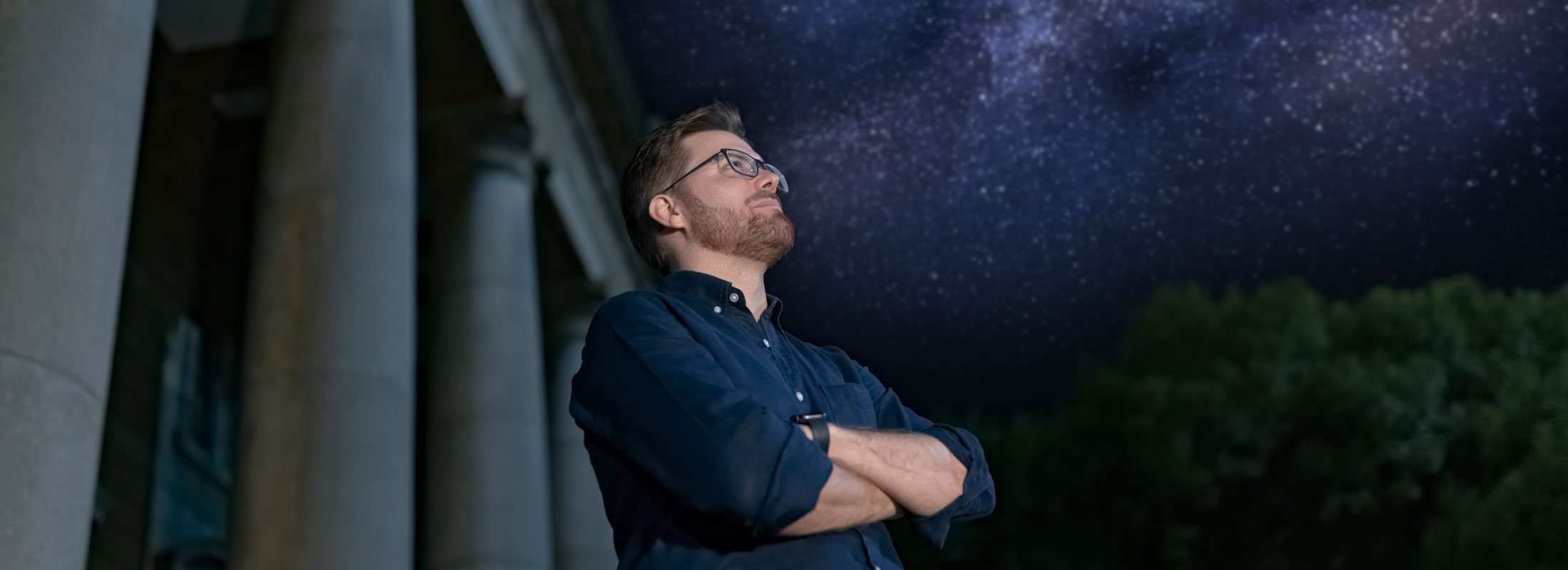 Professor Roger Deane, outh African Radio Astronomy Observatory (SARAO)/National Research Foundation Chair in Radio Astronomy in the School of Physics