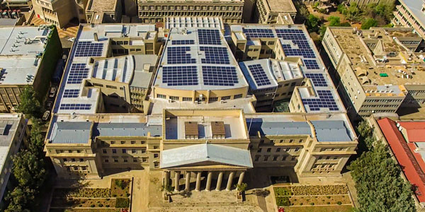 Solar panels on Wits buildings | Curiosity 15: #Energy © https://www.wits.ac.za/curiosity/