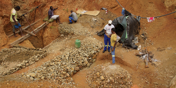 The 4th Industrial Revolution relies on mines and mineral deposits worked by hand by artisnal small-scale miners