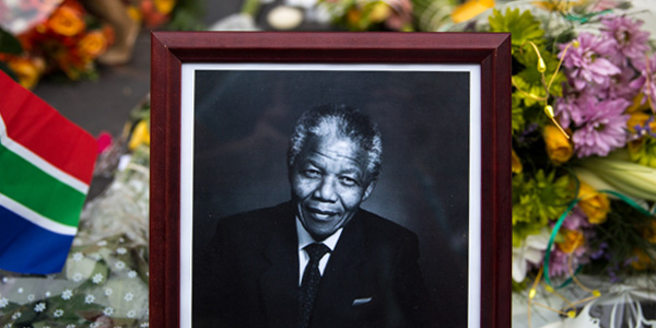 Memorial service for Nelson Mandela. ©Daniel Born