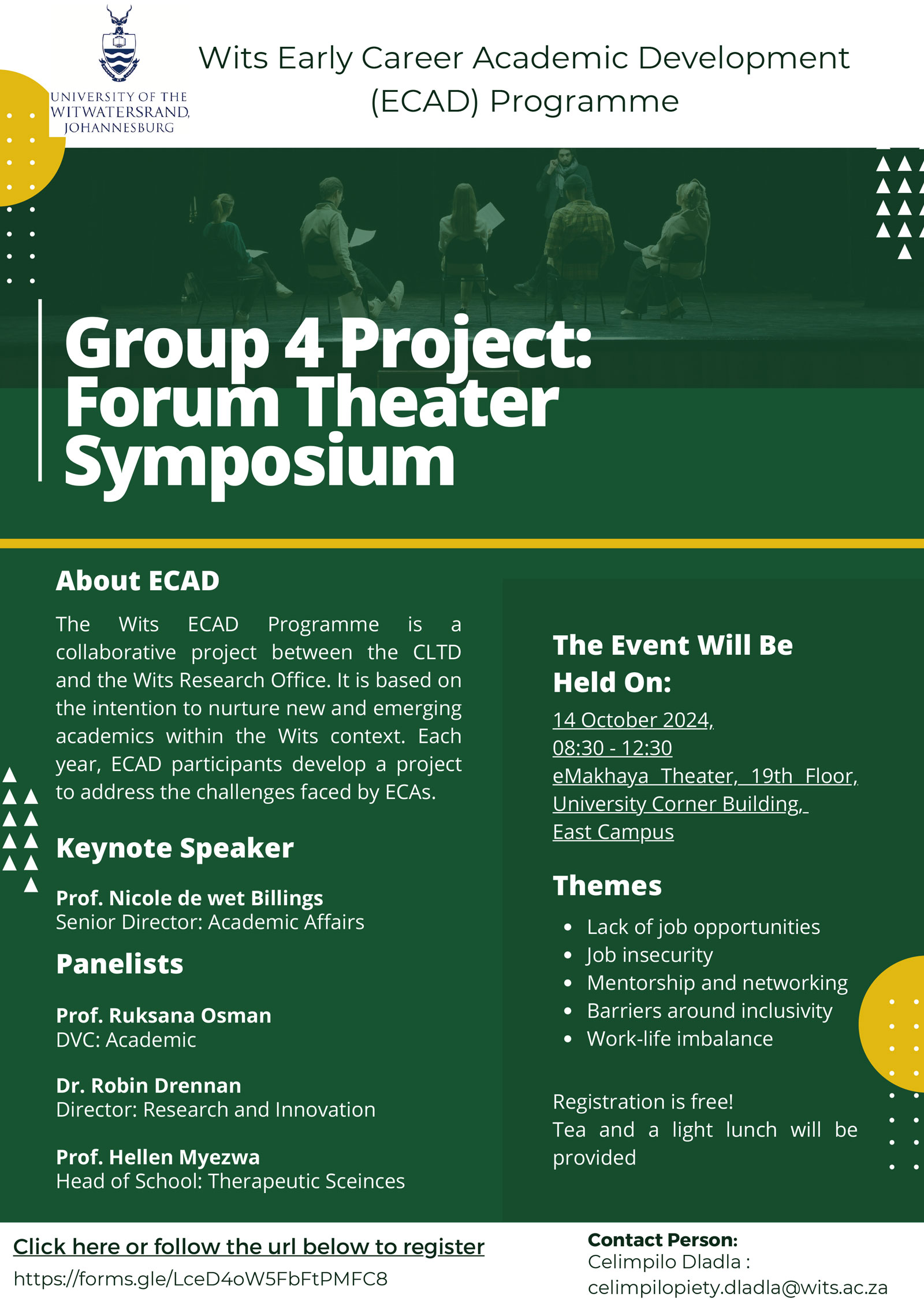Forum Theater Symposium