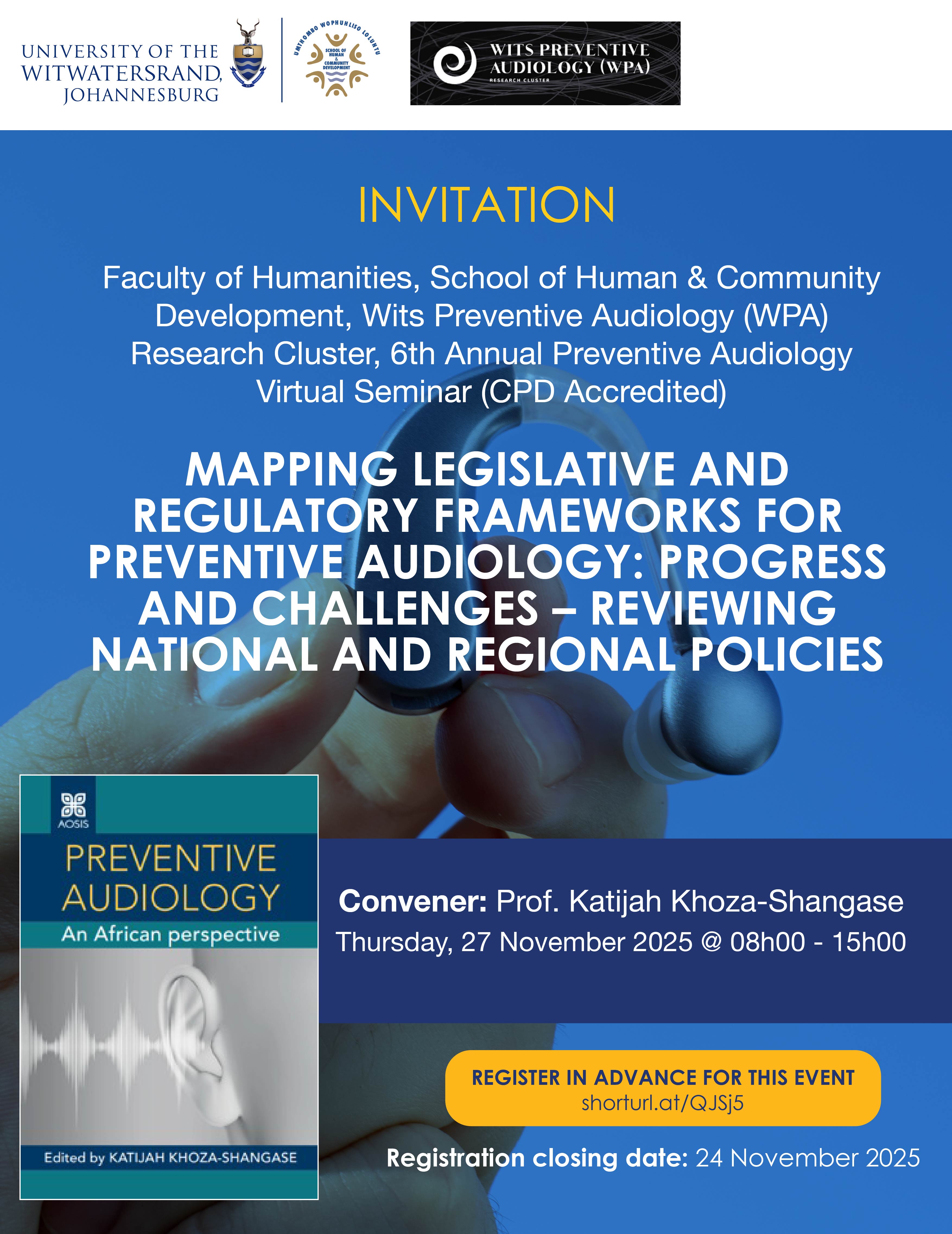 Preventative Event 2025 - Wits University