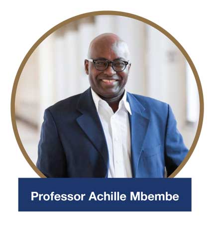 Professor Achille Mbembe