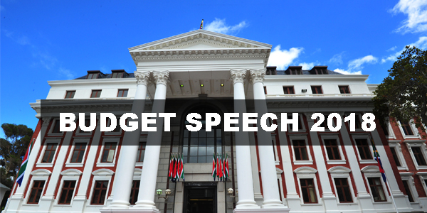 2018 Budget Speech