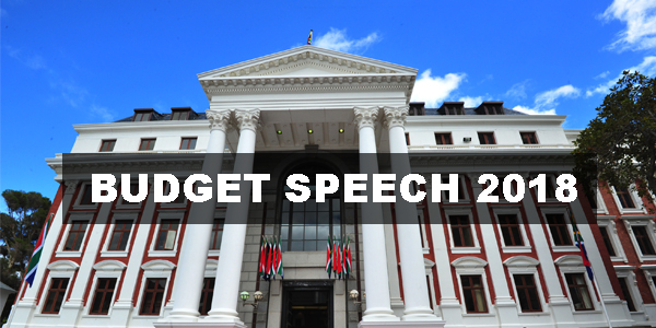 2018 Budget Speech