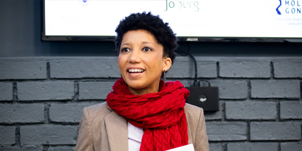 Lesley Williams, CEO of Wits Tshimologong Digital Innovation Precinct Lesley Williams, CEO of Wits Tshimologong Digital Innovation Precinct