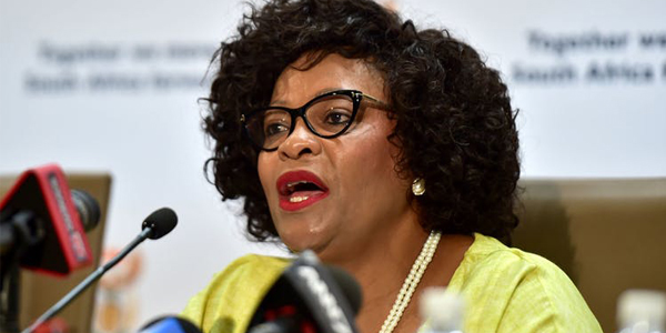 Minister of Water Affairs, Nomvula Mokonyane. © Flickr GovernmentZA..jpg