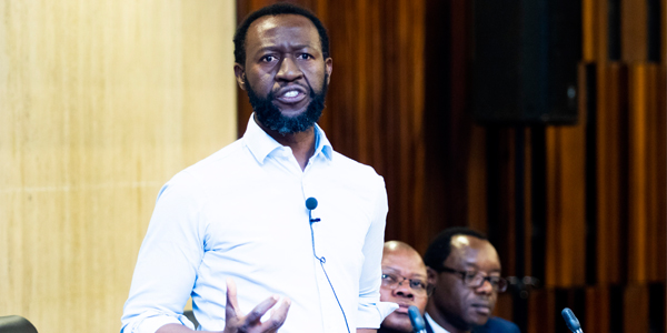 Professor William Gumede delivers the 2018 Nadine Gordimer Lecture