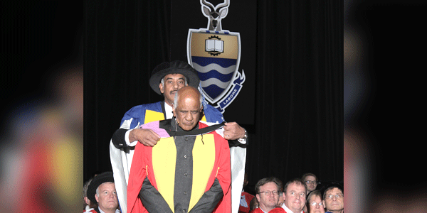 Justice Zak Yacoob  recognised with an honorary Doctorate of Laws for his contribution to law, democracy and social justice 