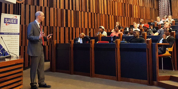 Professor Ian Craig, Group Head: Control Systems in the Department of Electrical, Electronic and Computer Engineering at the University of Pretoria, delivered the 2018 Bernard Price Memorial Lecture at Wits University. Professor Ian Craig, Group Head: Control Systems in the Department of Electrical, Electronic and Computer Engineering at the University of Pretoria, delivered the 2018 Bernard Price Memorial Lecture at Wits University.