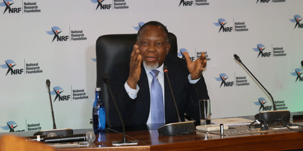 Kgalema Motlanthe speaking at 2018 Nobel Inspired Lecture