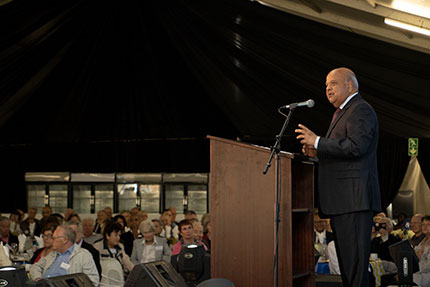 Public Enterprises Minister Pravin Gordhan