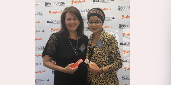 Dr Paula Barnard-Ashton and-Dr Safiyyah Iqbal at #Inspiring50SA 2019 Dr Paula Barnard-Ashton and-Dr Safiyyah Iqbal at #Inspiring50SA 2019