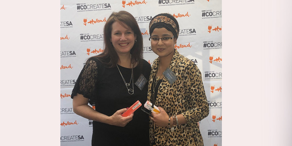 Dr Paula Barnard-Ashton and-Dr Safiyyah Iqbal at #Inspiring50SA 2019