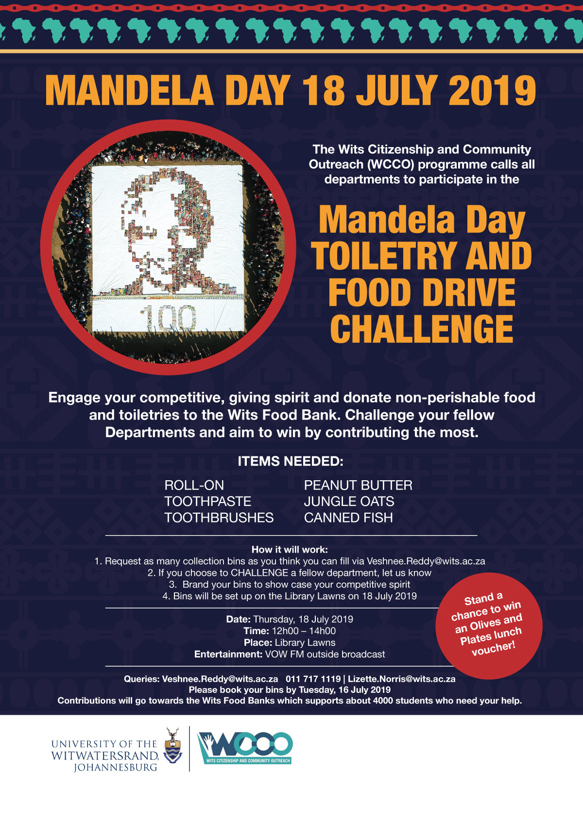 Mandela Day poster 2019