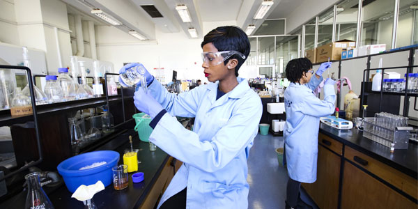 School of Chemistry laboratory. CREDIT: WITS UNIVERSITY