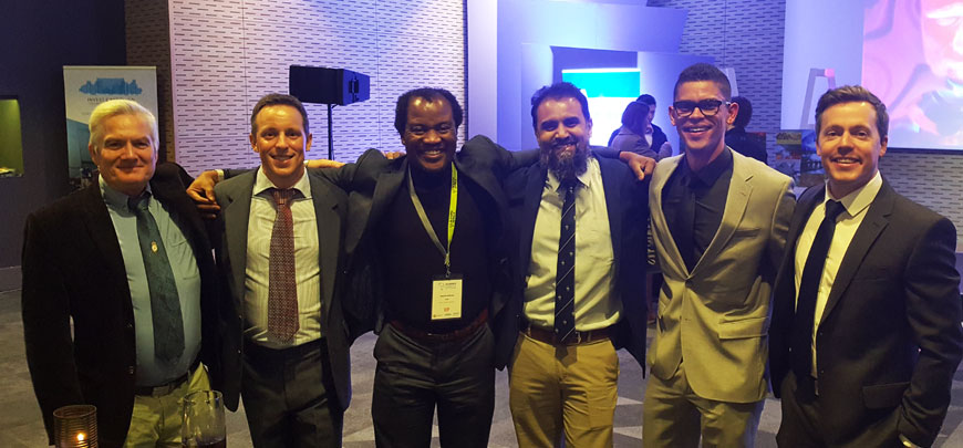 (From left) The Cirrus Initiative team: Professor Dean Brady, Gregg Barret, Professor Zeblon Vilakazi, Taariq Surtee, Dr Roy Forbes and Dr Dean Barrett