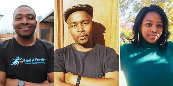 Karabo Petja, Kgotso Skhosana and Phetha Mchunu to represent Wits at national entrepreneurship intervarsity finals