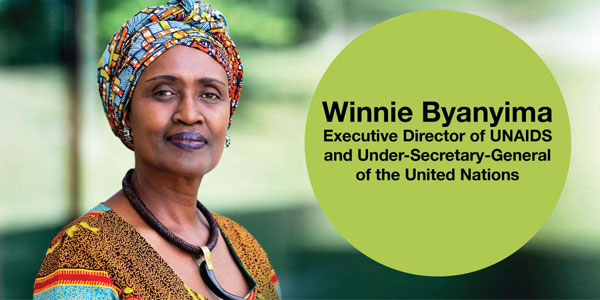 Winnie Byanyima, the Executive Director of UNAIDS