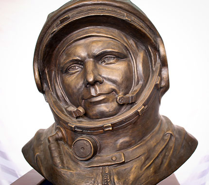 Bust of Major Yuri Gagarin