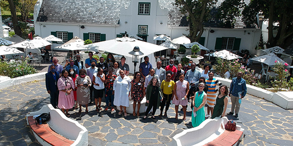 2021 recipients of the Carnegie Diversifying the Academy (CDTA) grants networking at the welcome event. 2021 recipients of the Carnegie Diversifying the Academy (CDTA) grants networking at the welcome event.