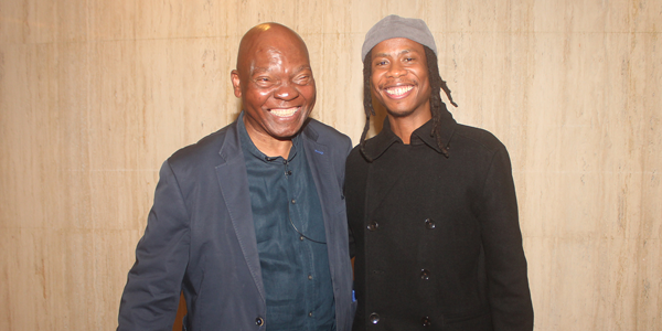 Acclaimed author Mandla Langa delivered the 2022 Nadine Gordimer lecture.Author Masande Ntshanga, gave an insightful response. Ntshanga is a 2022 Mellon Writer-in-Residence in the Department of Creative Writing at Wits Acclaimed author Mandla Langa delivered the 2022 Nadine Gordimer lecture.Author Masande Ntshanga, gave an insightful response. Ntshanga is a 2022 Mellon Writer-in-Residence in the Department of Creative Writing at Wits