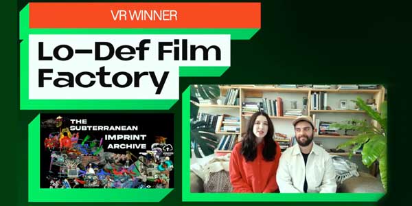 VR winner: Lo-Def Film Factory with the project titled: The Subterranean Imprint Archive | Fak’ugesi 2022 Awards for Digital Creativity