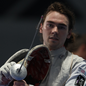 Fencer Harry Saner went from dreaming about being a shining armour to a real champion Fencer Harry Saner went from dreaming about being a shining armour to a real champion