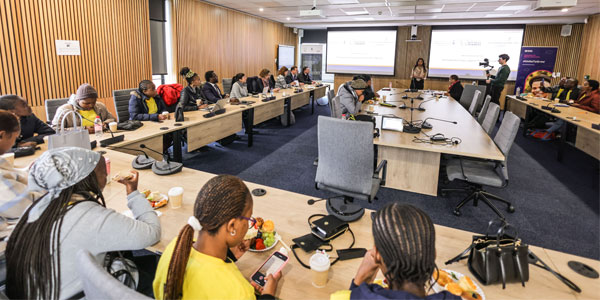 Student entrepreneurs from the Wits Entrepreneurship Clinic