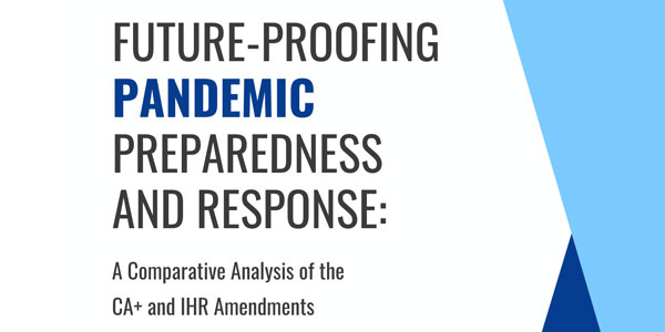 Future-proofing pandemic preparedness and response