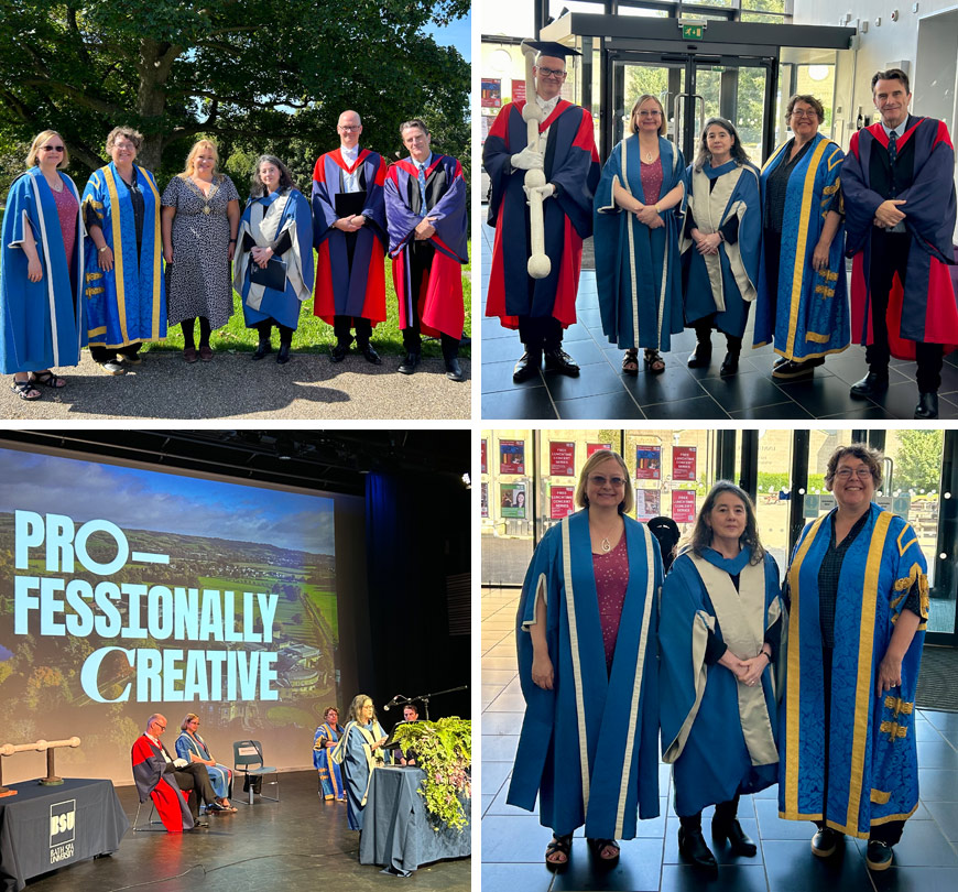 Bath Spa University (BSU) bestows Professor Ruksana Osman with a BSU Honorary Doctorate of Education.