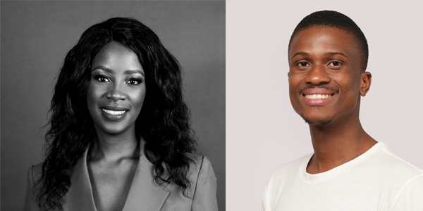 Dynamic duo and early-career academics in the Department of Physiology Tiiso Maluleke and Siluleko Mkhize