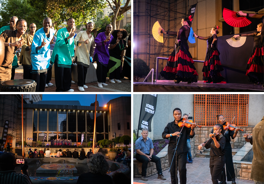 Braamfontein is home to a diverse and vibrant community