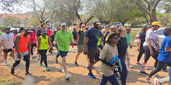 Lenn Smith campus race/walk attracts staff and postgraduate students