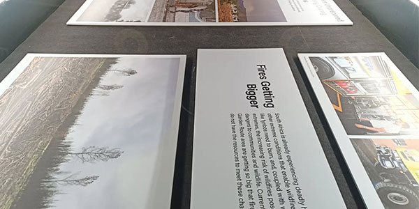 The exhibition Facing the Heat is currently on display at the Wits Origins Centre The exhibition Facing the Heat is currently on display at the Wits Origins Centre