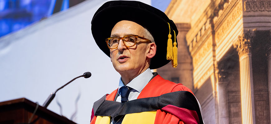 Sir John Wilfred Lazar, a Wits alumnus and President of the Royal Academy of Engineering