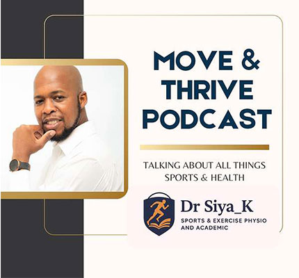 Move & Thrive is a podcast for active people who want to move better, train smarter, and stay healthy for life without burnout and without avoidable injuries.