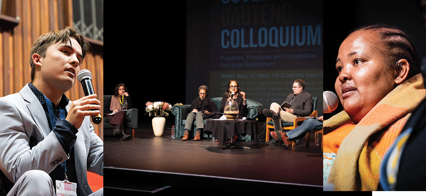 The Governing Gauteng Colloquium was held on 12 August, a timely conversation ahead of the 4 November local government elections.
