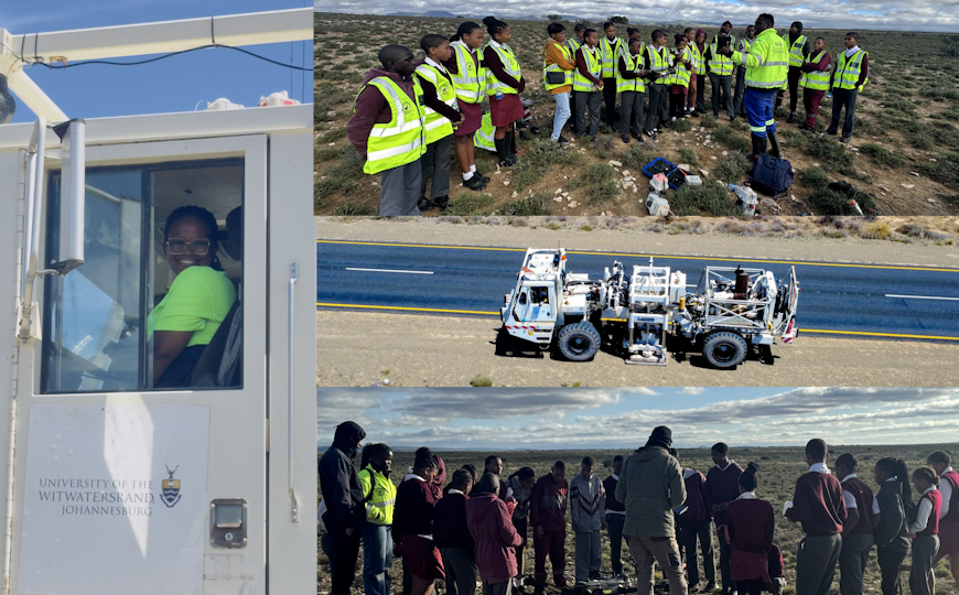 New skills, new opportunities - Approximately 40 people received hands-on technical training as part of the Karoo Geophysical Research Project the
