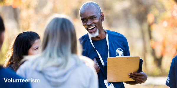 Volunteering is good for your health and is a national economic asset