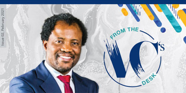 Professor Zeblon Vilakazi, Vice-Chancellor and Principal Professor Zeblon Vilakazi, Vice-Chancellor and Principal