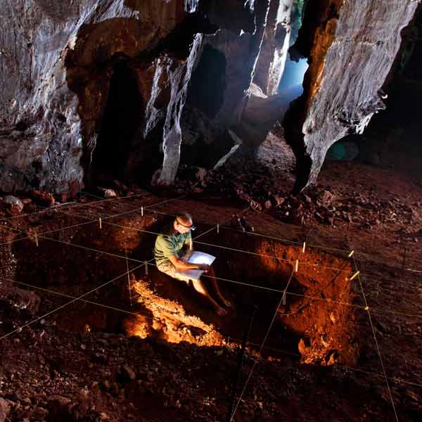 Dominic in Sterkfontein Milner Hall