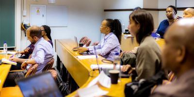 Attendees at the first civic tech innovation short course