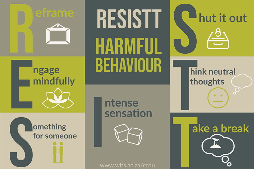 Resisting behaviour infographic