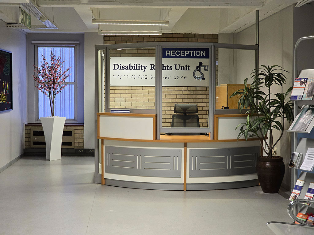 Picture of the DRU Reception area