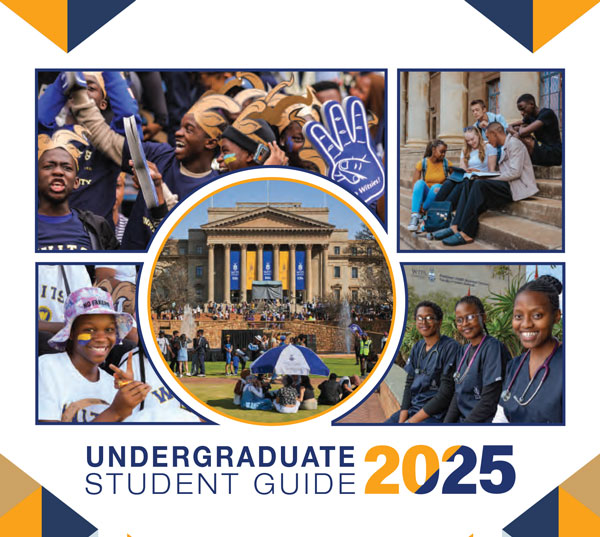 Wits student Guide cover for 2025