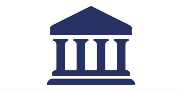 Building icon with link to university contacts